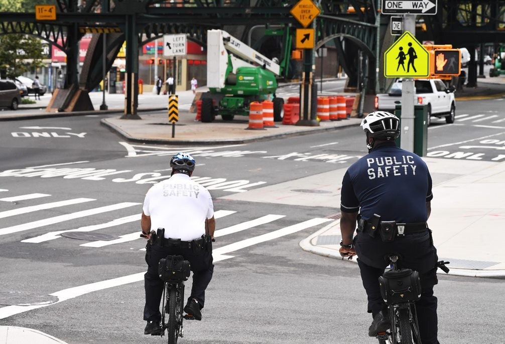 Public Safety supervisors serve on the Bike Patrol Unit. alt