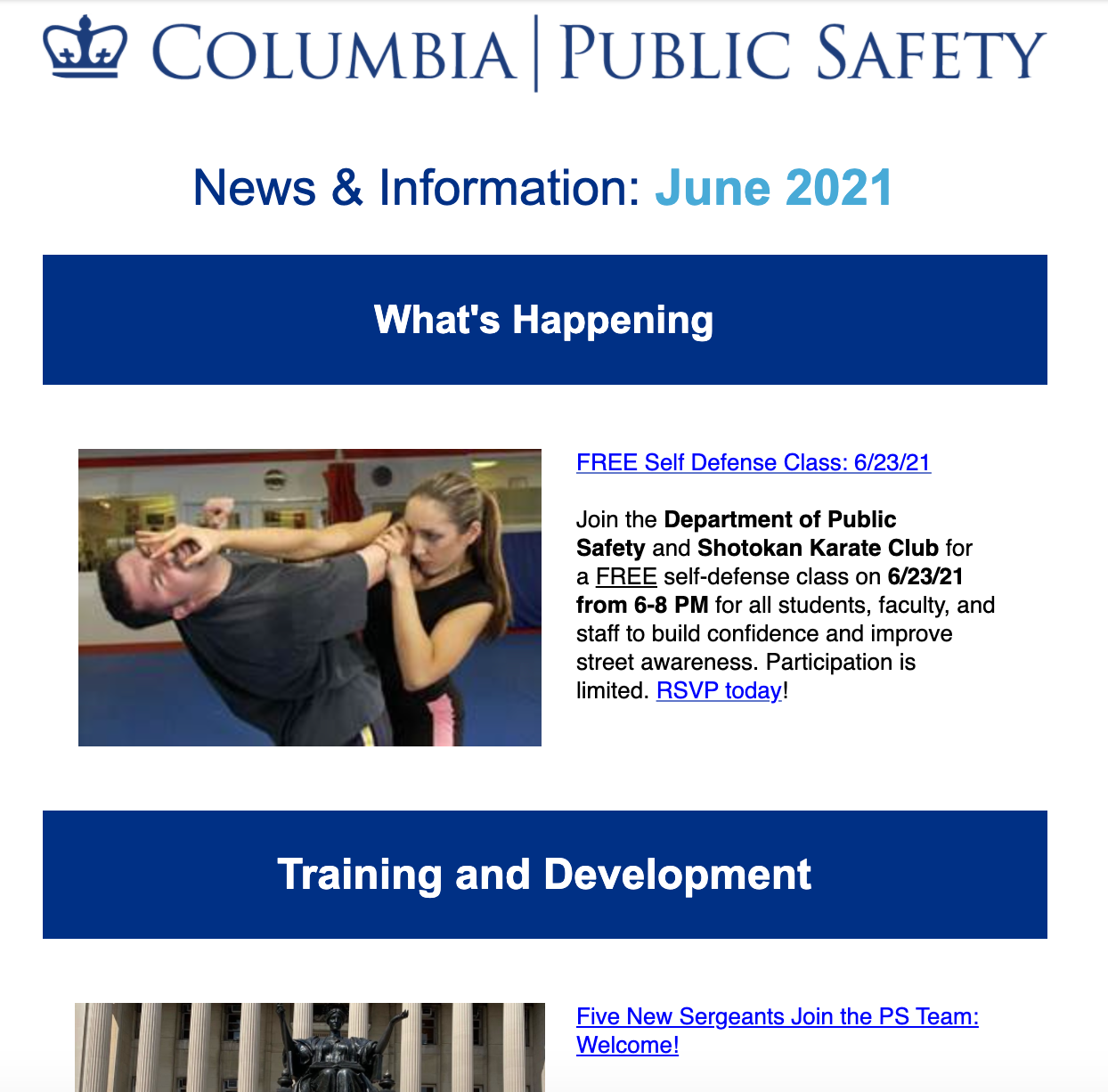 PS June 2021 Newsletter cover