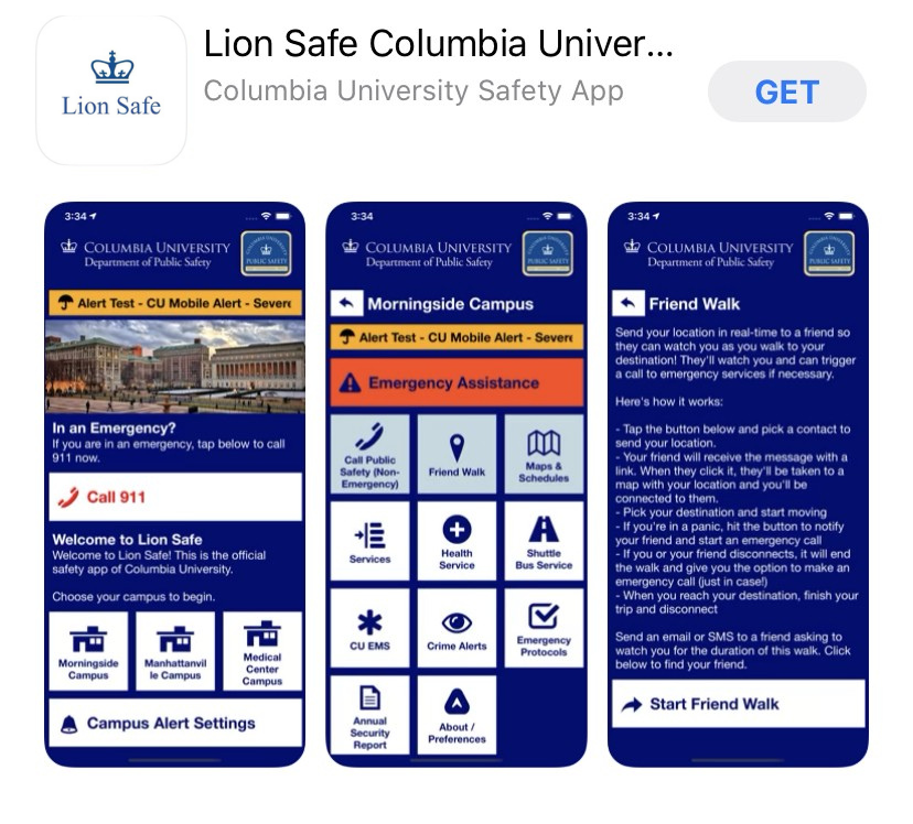 Screenshot of Lion Safe App in iOS App Store