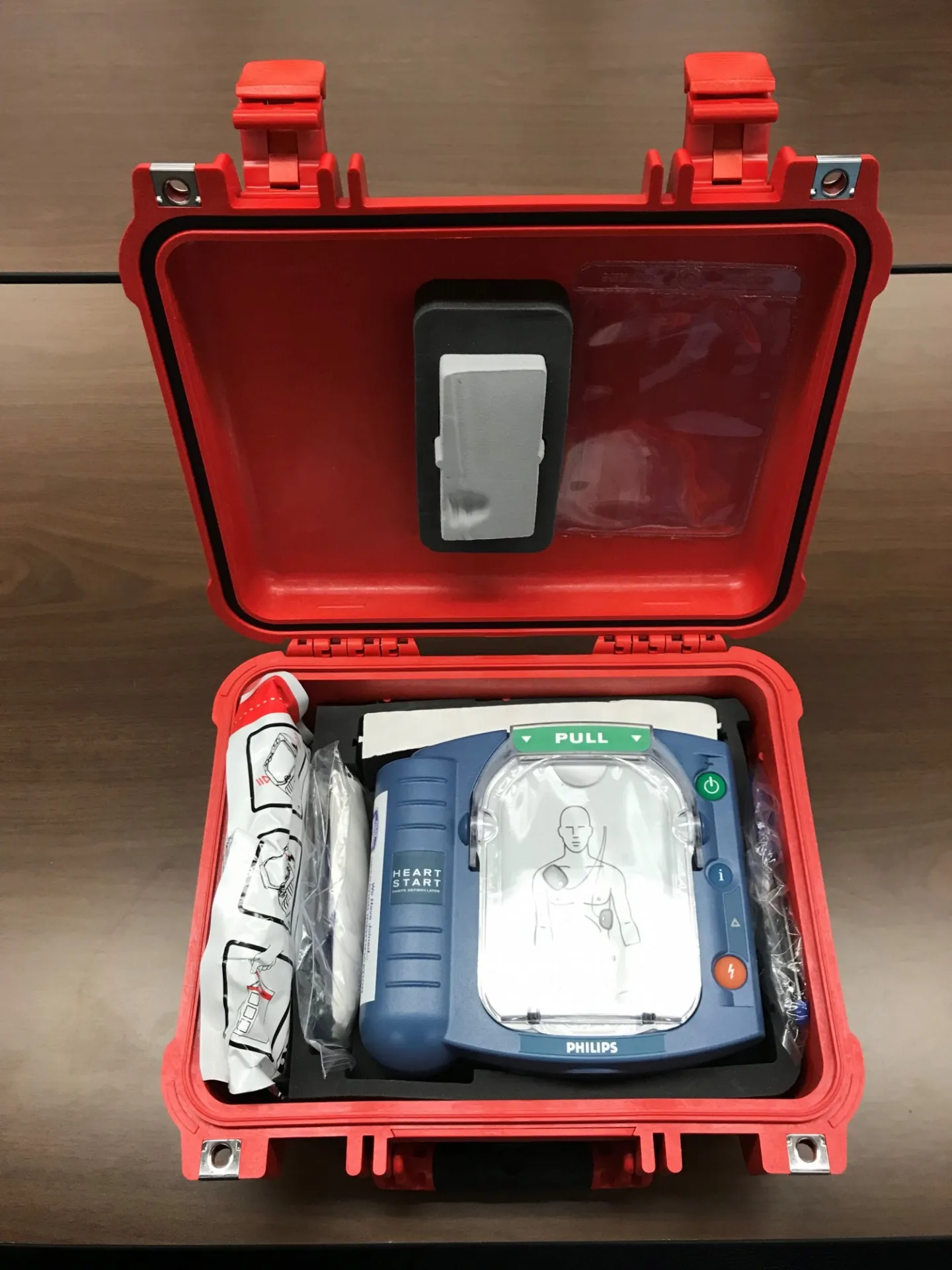 Automated external defibrillators (AEDs) can help save lives on campus in the event of cardiac health emergencies