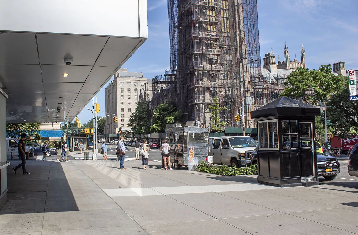 New guard booth at 120th street 1