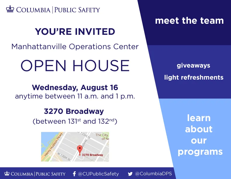 public safety manhattanville operations center open house