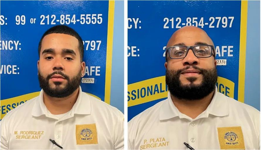 Sergeants Michael Rodriguez and Peter Plata