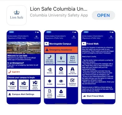 screenshot of Lion Safe on Apple app store