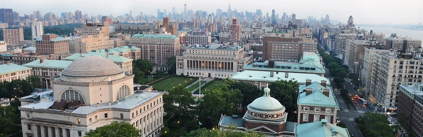 CU campus aerial view