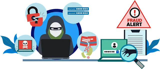 graphic image of scammer